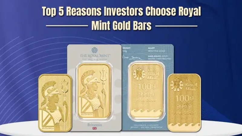 Image for Top 5 Reasons Investors Choose Royal Mint Gold Bars