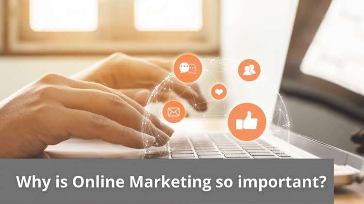 Conceptual graphic illustrating the significance of online marketing strategies - Global Banking & Finance Review