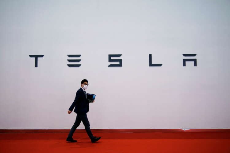 Image for Tesla’s China orders fall by nearly half in May – report