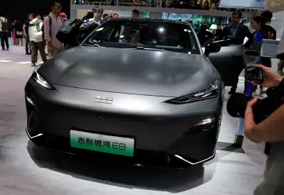Image for China’s largest auto show showcases all-electric future, local brands dominate