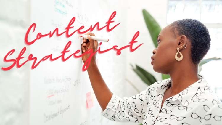 Visual representation of a content strategist analyzing data trends - Global Banking & Finance Review