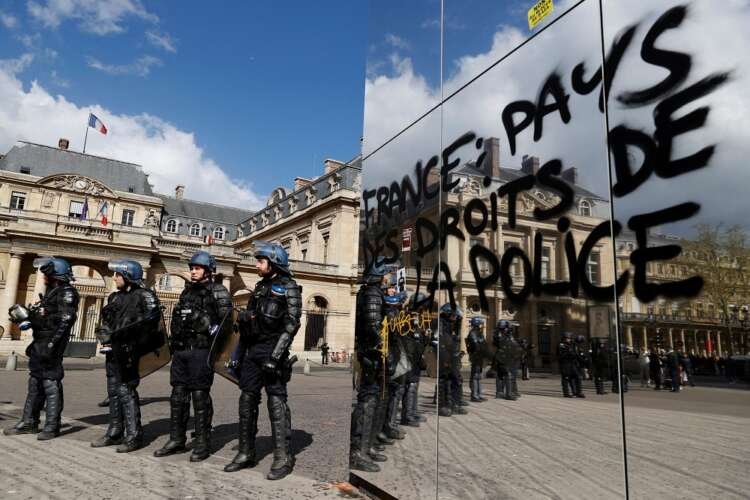 Protesters demonstrating against France's pension reform in Paris - Global Banking & Finance Review