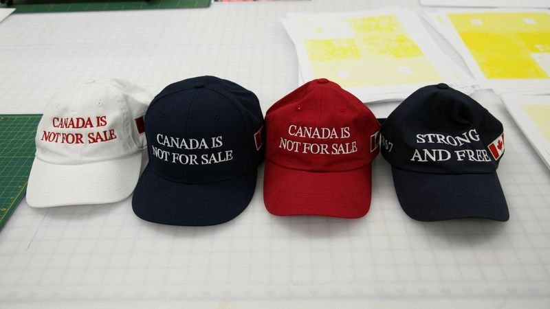 A viral black hat with 'Canada is Not for Sale' slogan - Global Banking & Finance Review