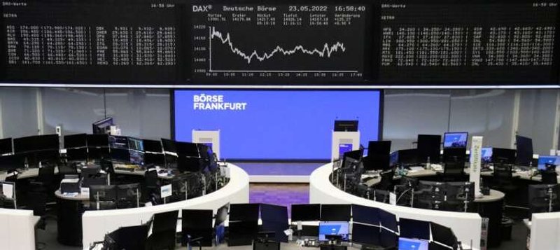 Image for European shares slide as business growth data deepens slowdown worries