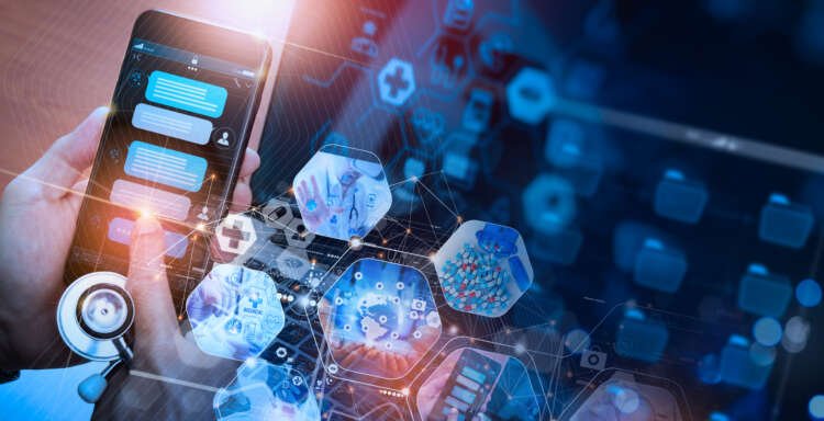 Doctor utilizing AI for telemedicine, enhancing healthcare efficiency - Global Banking & Finance Review