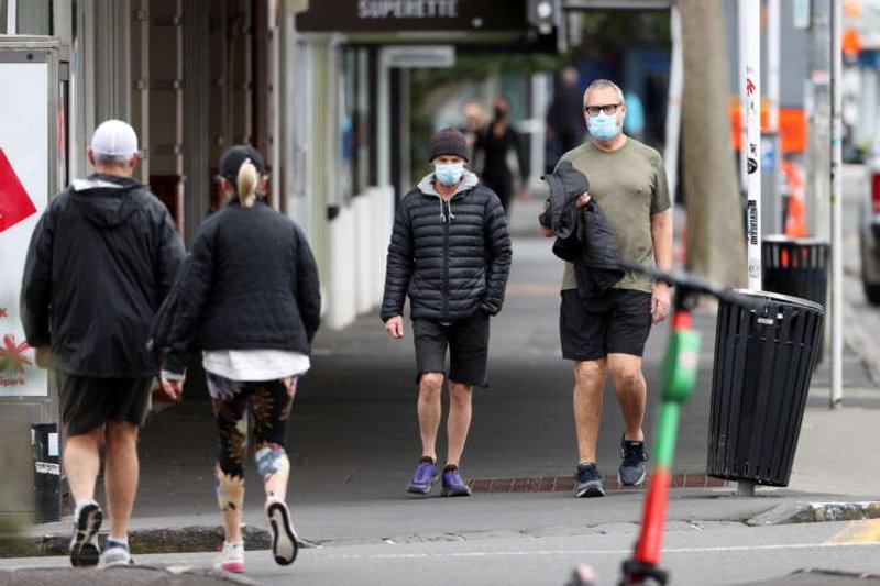 Image for New Zealanders venture out as COVID-19 curbs eased in most regions