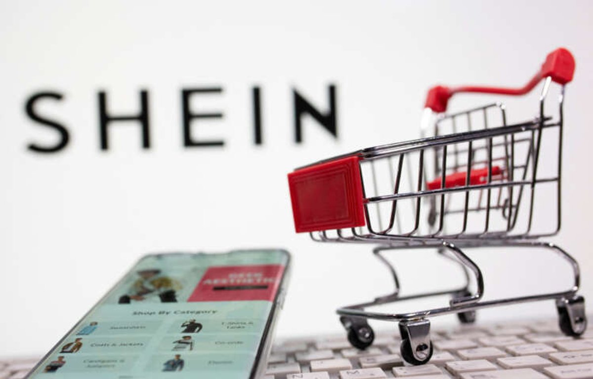 Illustration of Shein logo with shopping cart, symbolizing retail expansion in Tokyo - Global Banking & Finance Review