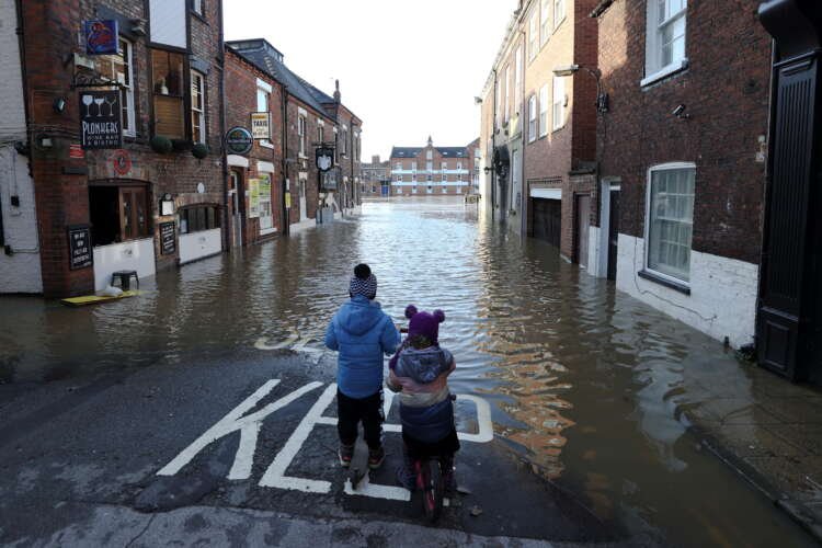 Image for British homes, businesses unprepared for climate change, Aviva says