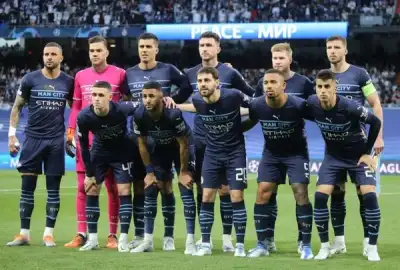 Image for Soccer-Man City must refocus on Premier League title race after Real blow