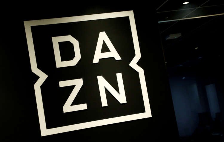 DAZN logo in Tokyo office, representing sports streaming expansion - Global Banking & Finance Review