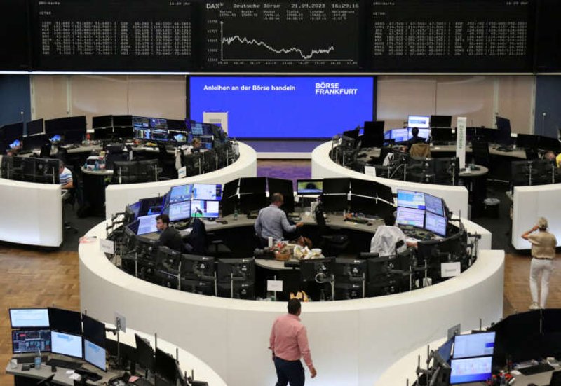 Image for European shares decline at start of quarter’s last week on China woes
