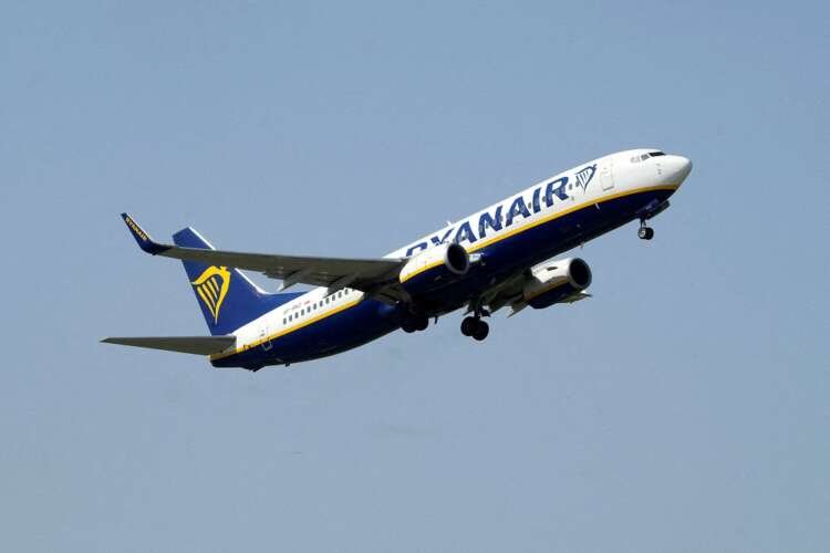 Ryanair Boeing 737 MAX 10 aircraft in flight, representing Ryanair's major jet order - Global Banking & Finance Review