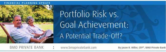 Portfolio risk and goal achievement