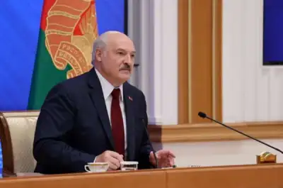 Image for Defiant Belarus leader shrugs off sanctions, says athlete was ‘manipulated’