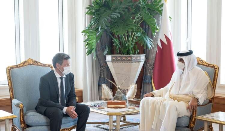 Qatari Emir Sheikh Tamim bin Hamad al-Thani meets German Economy Minister Robert Habeck - Global Banking & Finance Review