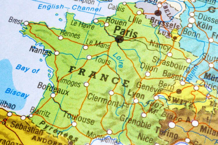 Map of France highlighting growth opportunities for Adnami in adtech - Global Banking & Finance Review