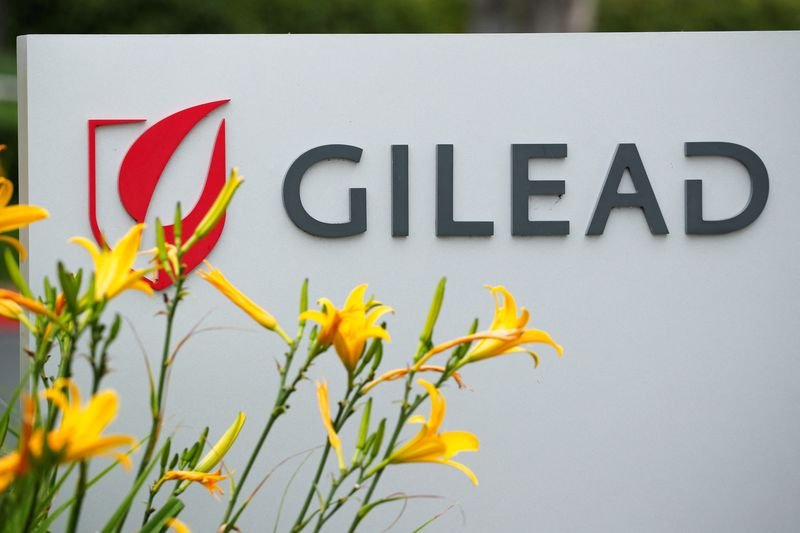 Gilead Sciences stock chart showing 4% rise after positive 2025 forecast - Global Banking & Finance Review