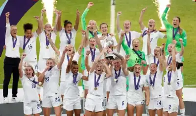 Image for Women’s soccer gear in demand after historic England win