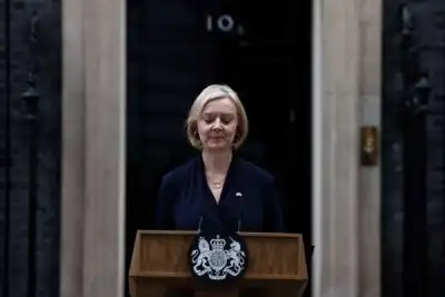 Image for Liz Truss resigns after six weeks as UK prime minister