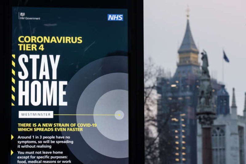 Image for UK home-working rises to highest since June on COVID lockdown