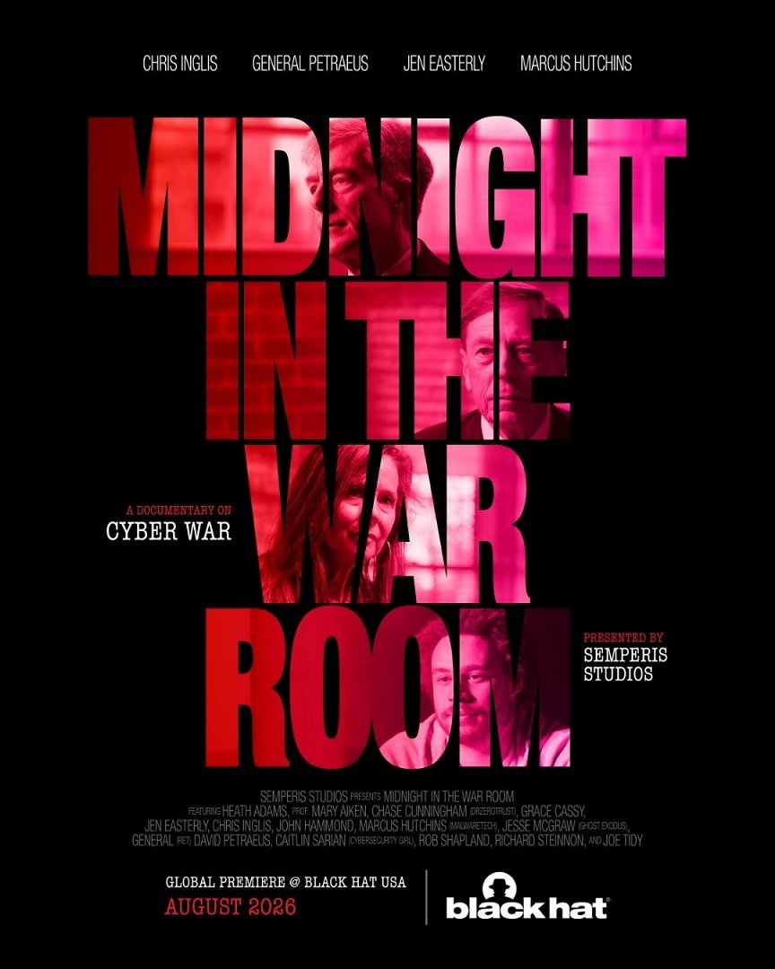 Promotional poster for Midnight in the War Room at Black Hat Vegas - Global Banking & Finance Review