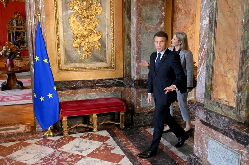 Image for Europe will have to make itself respected if commercial interests attacked, Macron says