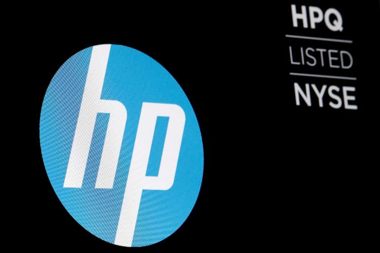 HP logo displayed at NYSE amid job cuts and declining PC sales - Global Banking & Finance Review