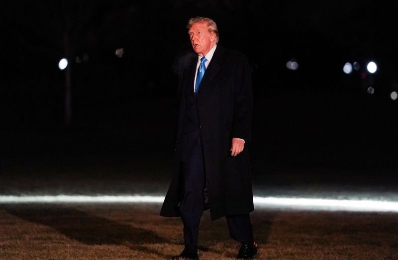 Image for Trump, asked on UK tariffs, says 'I think that one can be worked out'