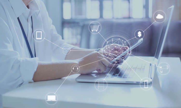 Man using a digital device to make payments online, illustrating new payment methods - Global Banking & Finance Review