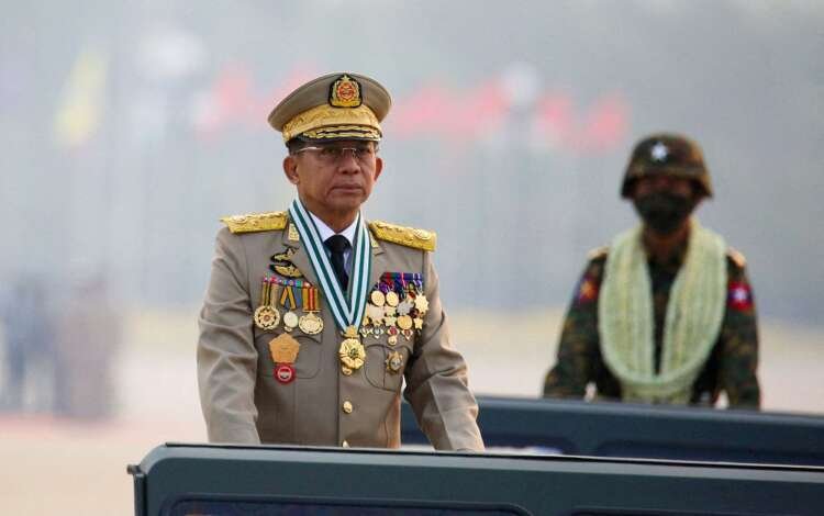 Myanmar military leader Min Aung Hlaing meets with Russian officials - Global Banking & Finance Review