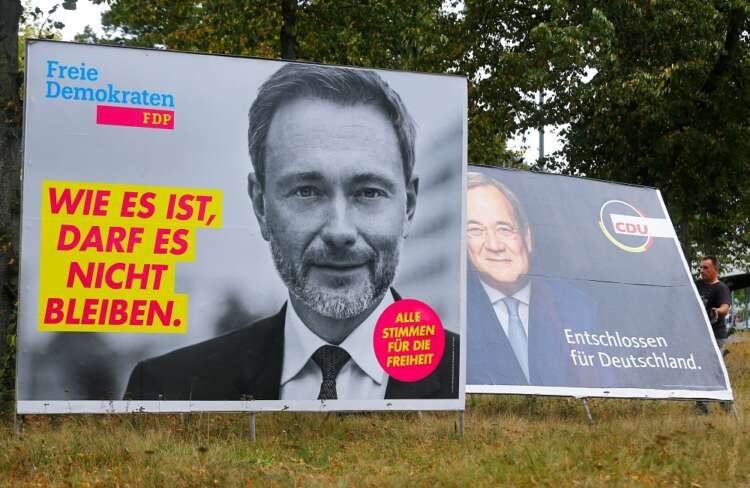 Image for Blending chalk and cheese: assembling a government for Germany