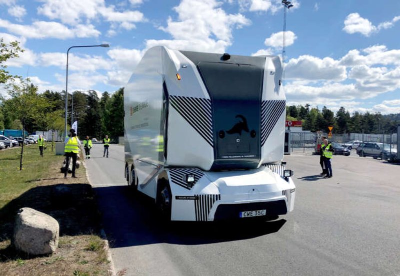 Image for Self-driving truck company Einride expands into Norway