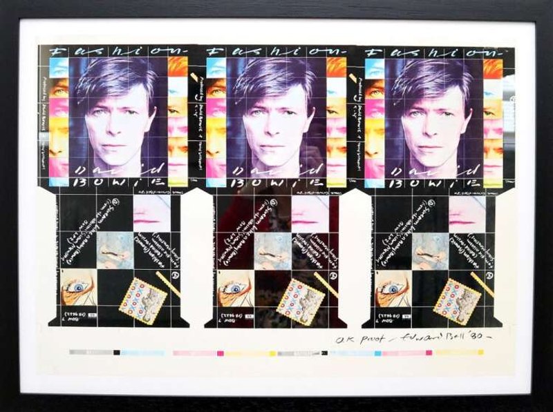 Image for David Bowie album art and photographs headed for auction