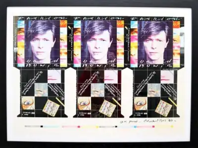 Image for David Bowie album art and photographs headed for auction