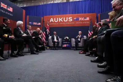 Image for Australia’s nuclear submarine plan to cost up to $245 billion by 2055 -defence official