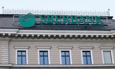 Image for European bank shares halt slide; Russia’s Sberbank exits Europe