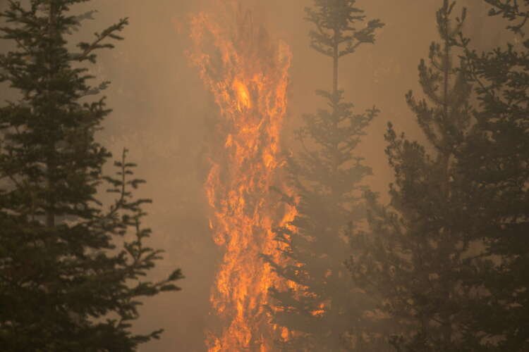 FILE PHOTO: Bootleg Fire continues to grow in size