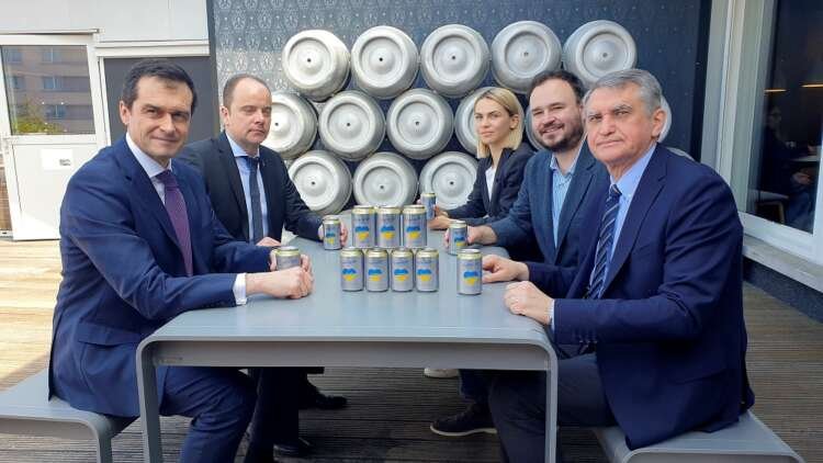 Image for Belgian brewer starts global roll-out of Ukraine beer for relief effort