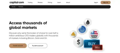Image for Inside Capital.com: CFD Markets, Fees, Platforms and Regulatory Framework