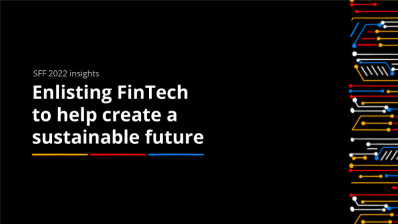 Image for How FinTechs Can Contribute to the World’s Sustainability Goals: New Report by Elevandi