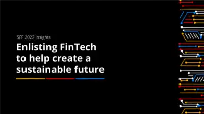 Image for How FinTechs Can Contribute to the World’s Sustainability Goals: New Report by Elevandi