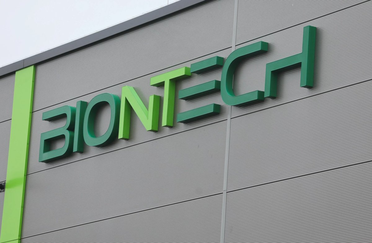 BioNTech logo and COVID-19 vaccine imagery reflecting 2024 revenue forecasts - Global Banking & Finance Review