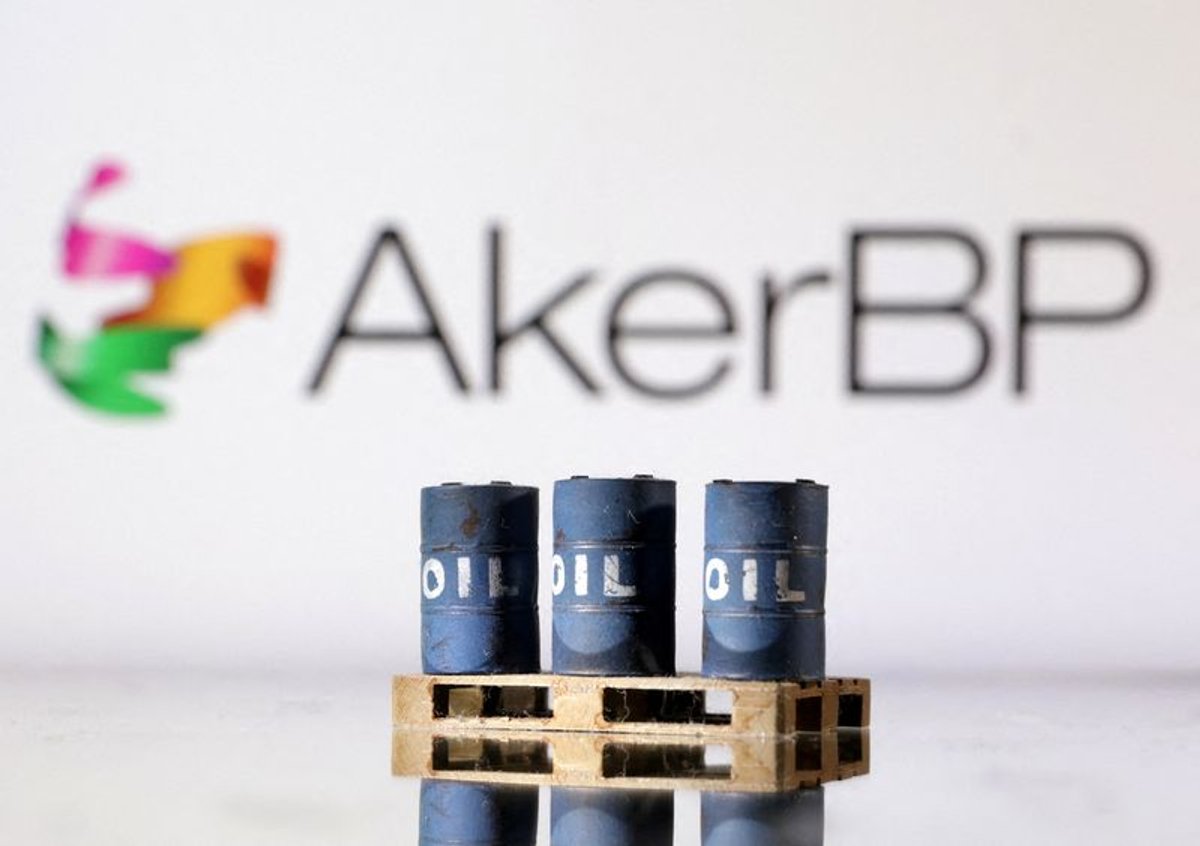 Aker BP's logo with oil rigs symbolizing acquisition opportunities in Norway - Global Banking & Finance Review