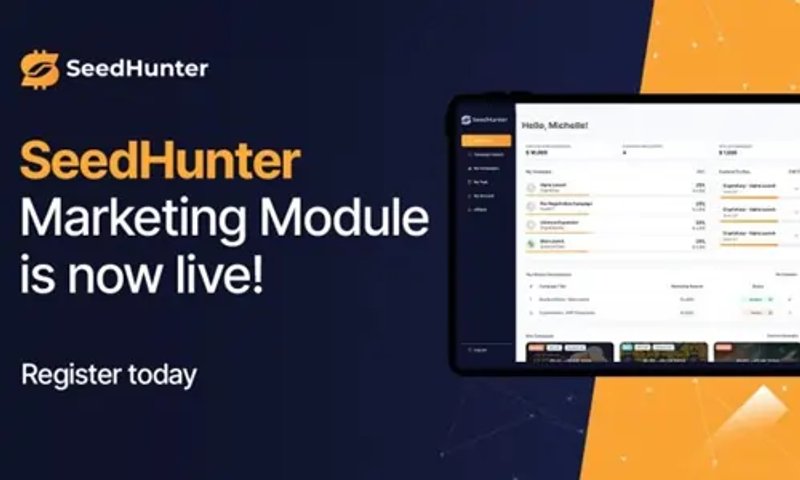Image for SeedHunter Marketing Module is live – Web3 Influencer Campaigns with payment in Stable Coins