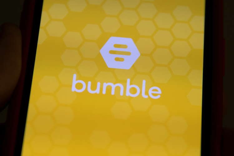Bumble logo with a background of business charts representing demand - Global Banking & Finance Review