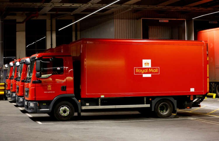 Royal Mail delivery lorry at Mount Pleasant mail centre in London - Global Banking & Finance Review