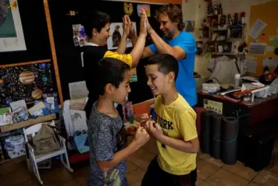 Image for Ancient Spanish village loses school, fears for its future as population dwindles