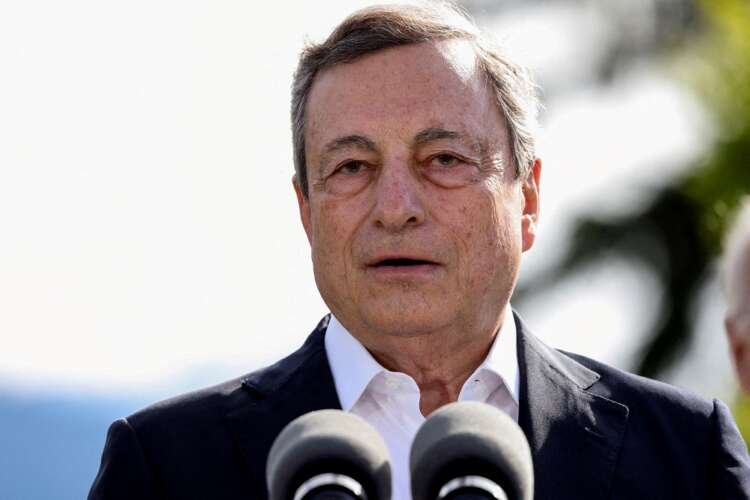 Italian Prime Minister Mario Draghi speaking amidst rising debt concerns - Global Banking & Finance Review