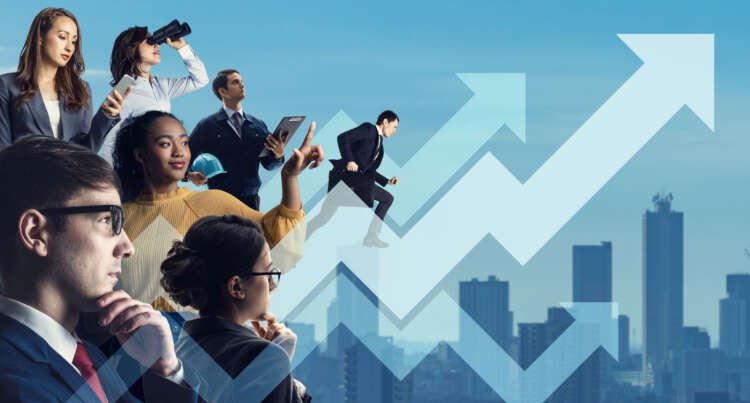 Diverse financial team collaborating to drive revenue growth - Global Banking & Finance Review