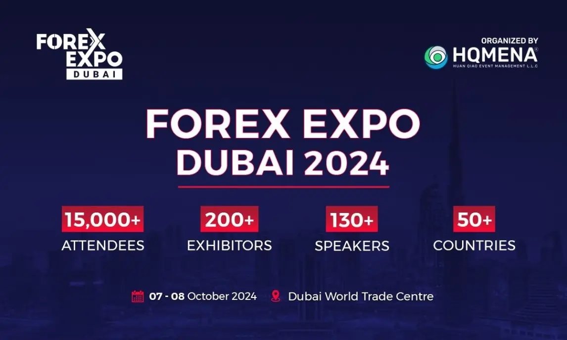 Forex Expo Dubai 2024 event showcasing online trading and fintech innovation - Global Banking & Finance Review